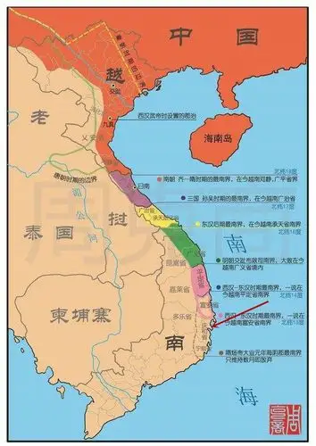 图说历史:中国在今越南地区的统治范围变迁