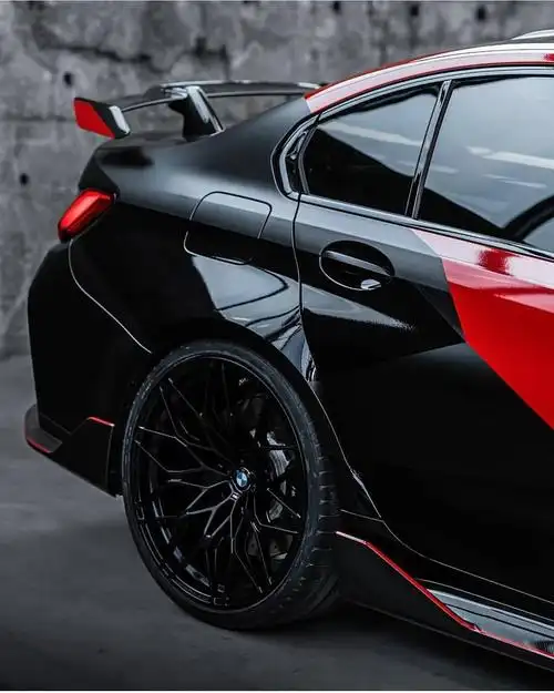 全新一代bmw m3c,红黑配色m 颜值爆表!_宝马m系论坛_手机汽车之家