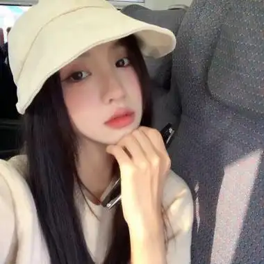戴帽子气质优雅女生真人头像图片 超好看时尚潮流qq头像最新合集