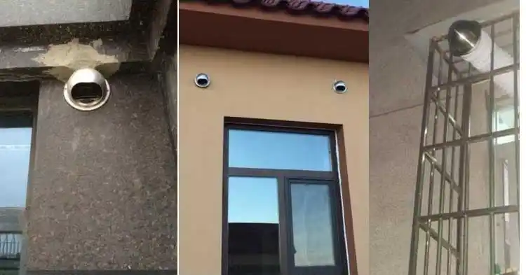 304不锈钢风帽pvc外墙卫生间防风雨防鼠鸟透气罩楼顶室外出风 【110管