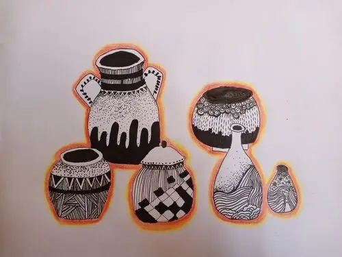 3月13日一二三年级课程《罐子》六艺绘画线上课程