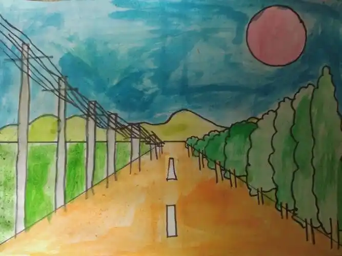 2020五年级《画出立体感,空间感》