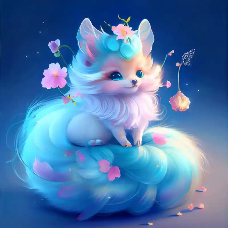 另类的卡通小狐狸来了