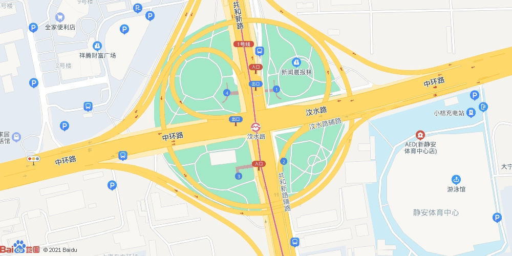 上海汶水路地铁站