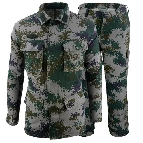 迷彩服套装男女特种兵夏季军装迷彩作训服陆军正品林地迷彩工作服