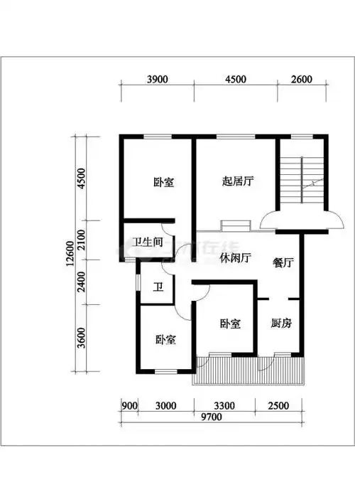 70多套多层高层单元式住宅户型图