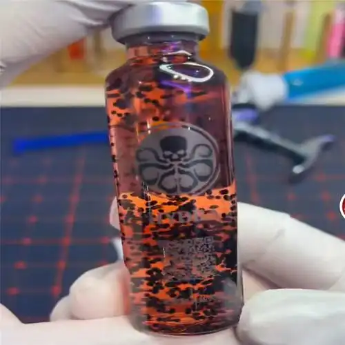 生化危机t病毒模型毒株透明玻璃瓶手工制作螺旋体儿童玩具 螺旋体1