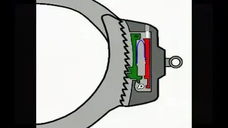 神奇的机械原理,手铐原来是这么工作的,来涨涨见识吧