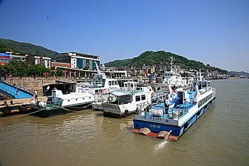 象山,石浦,码头,山海,全景,船,轮船,海面,大海