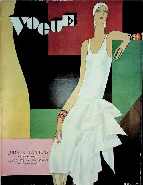 1920s1930s美国时尚杂志vogue封面二