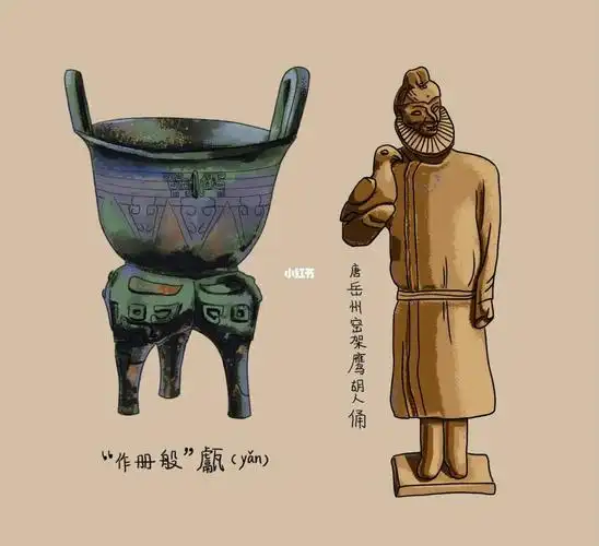 手绘 | 博物馆的文物