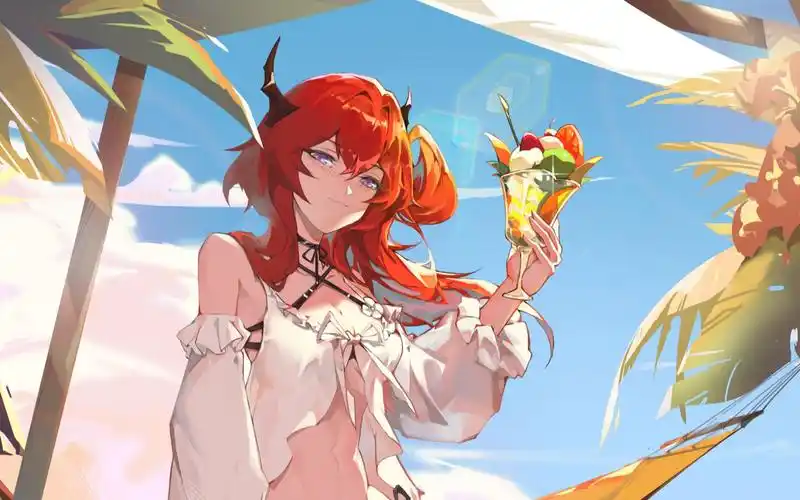 [明日方舟]简单记录一下42姐新皮肤同人绘制过程