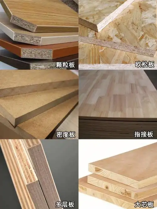 装修干货丨看图就能懂的家具定制板材