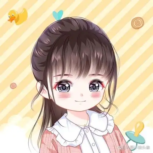 萌娃动漫头像可爱治愈一切头像记录成长