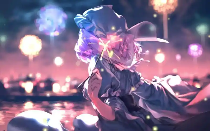 【东方project】自制西行寺幽幽子动态壁纸(二次重置) 1080p 60fps