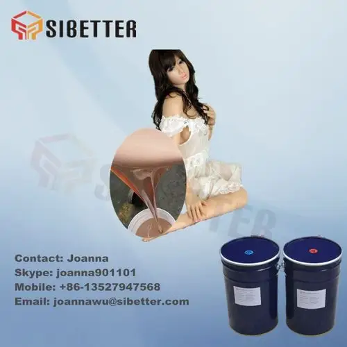 液体硅橡胶全硅胶性玩偶制作