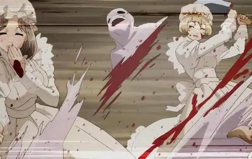 巨噬细胞第一话出场时,是一位正在打扫卫生的温柔大姐姐,不料第三话