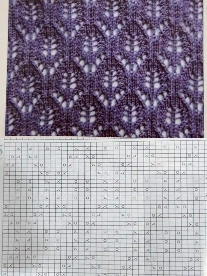 分享镂空花型图解,#我们一起织毛衣  喜欢就关注一下吧! - 抖音