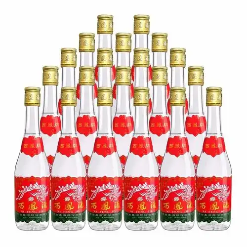 西凤酒 凤香型白酒 陕西粮食口粮酒 七两半西凤375 45度 375ml*20瓶