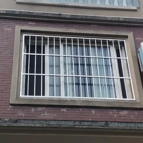 304不锈钢防盗窗防盗网防护拦阳台飘窗封阳台同城包测量安装.