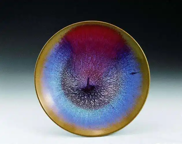 钧瓷龙凤盘-凤盘