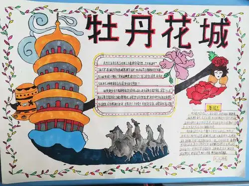 主题:设计一张以家乡洛阳为主题的手抄报(可以是人文,历史,地理,旅游