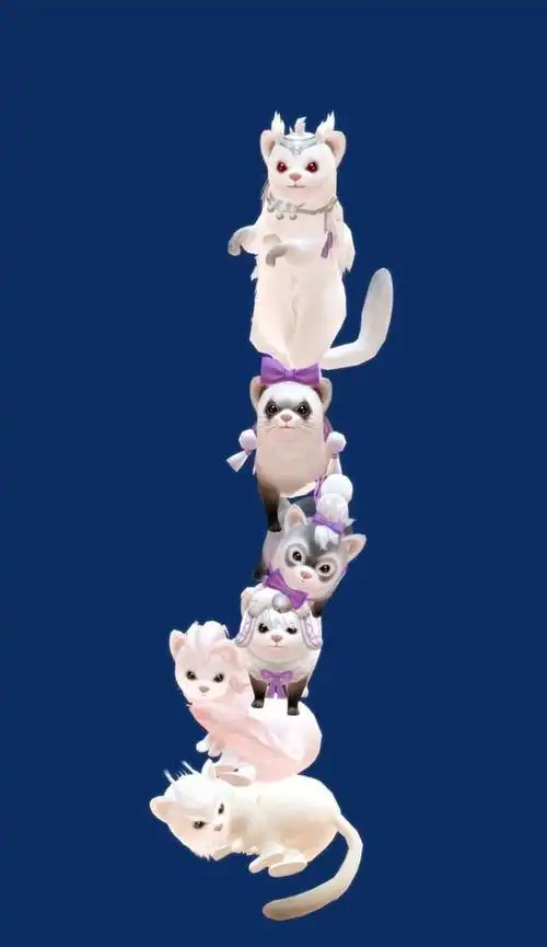 小可爱一起叠罗汉剑网3全门派跟宠壁纸下载