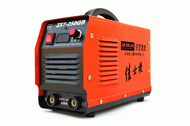 佳士捷逆变直流手工电焊机zx7-250双电压 家用型220 380v电源全铜