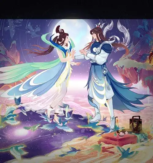 王者荣耀七夕情侣后羿嫦娥羿娥