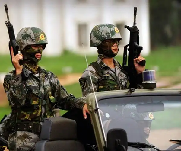 资料图:北京卫戍区警卫三师.