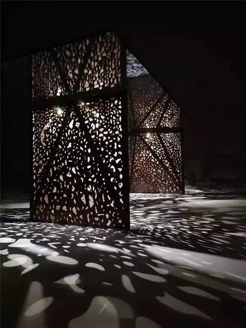 镂空设计 光影美如画