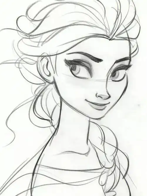 动画手稿迪士尼经典铅笔手稿