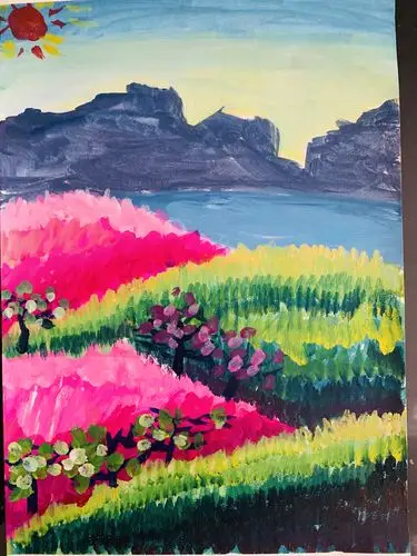 我的第二期画展—《水粉画》