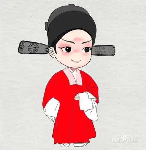 豫剧卡通人物画 豫剧q版人物-图片大观-奇异网