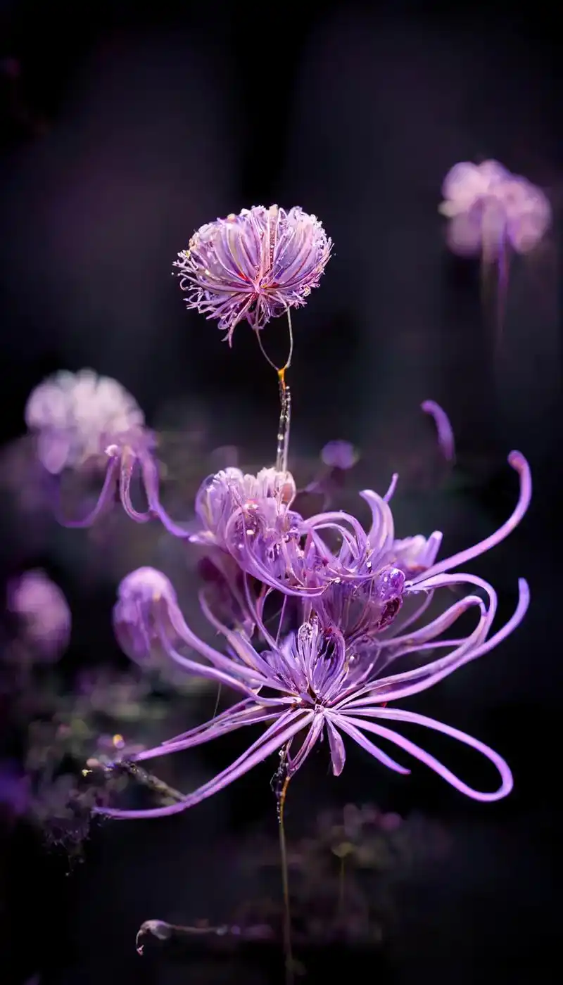 请用一句话形容彼岸花?#手机壁纸 #图文伙伴计划 #唯美意境 - 抖音