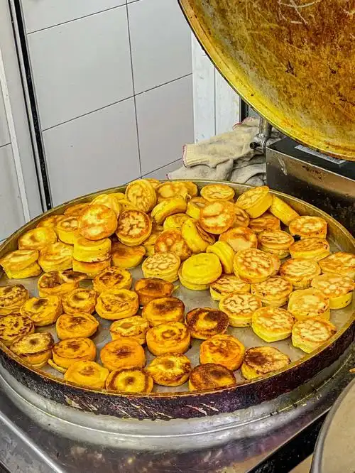 软软糯糯的,就是食物本身的甜味97-99 菲媽·石磨玉米饼99茶南