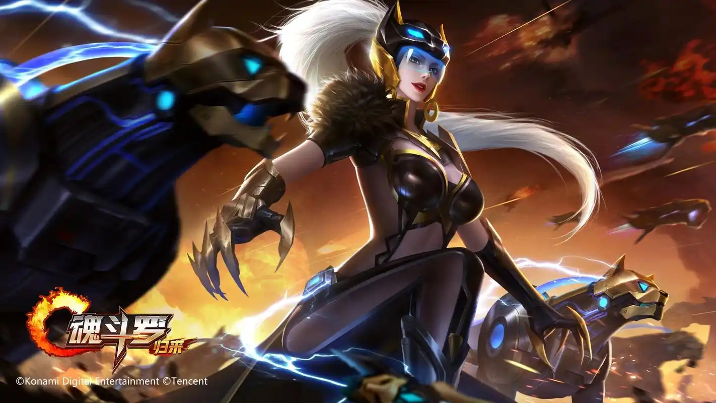 《魂斗罗:归来》酷炫桌面壁纸