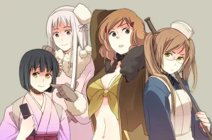 黑塔利亚 aph 娘塔利亚 艾米丽 罗莎 安娅 本田樱 味音痴 日光组