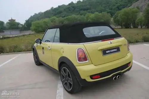 mini cooper s敞篷外观及细节