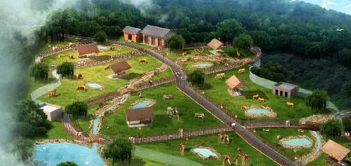 通川区金石云顶野生动物园等你带着宝贝与百余种动物亲密接触.