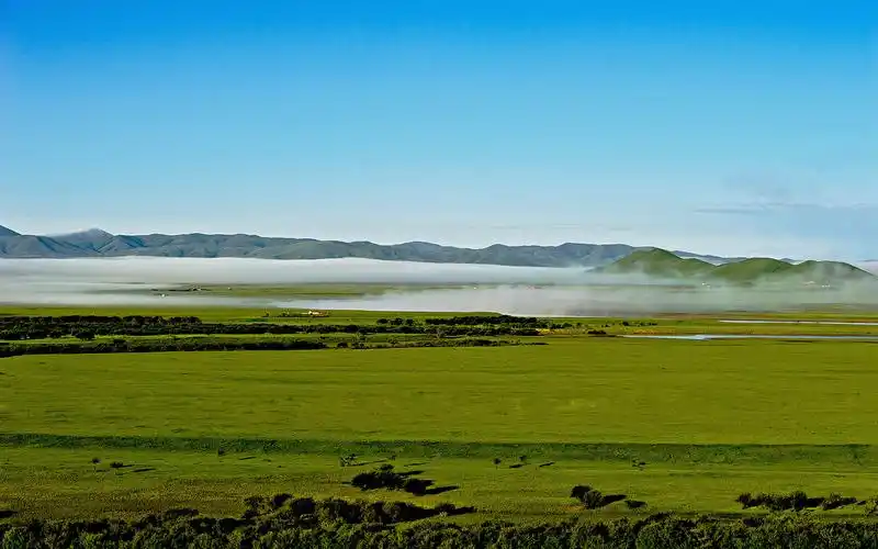 四川若尔盖草原风景高清壁纸图片