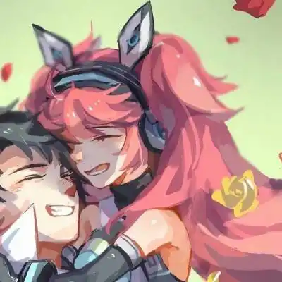 王者荣耀情侣头像 亚瑟心灵战警,安其拉心灵骇客