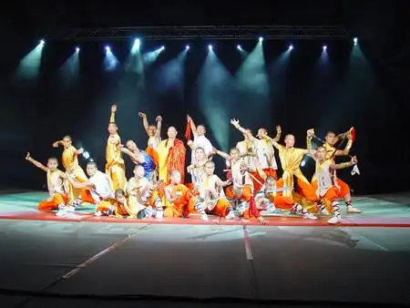 图:大型少林功夫表演秀《寺院内外》-4