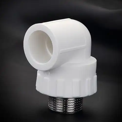 加厚20ppr25外丝弯头4分6分32外牙弯头ppr水管配件接头管件配件