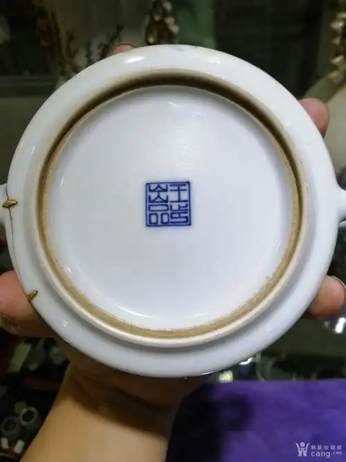 民国王步青花胜利壶