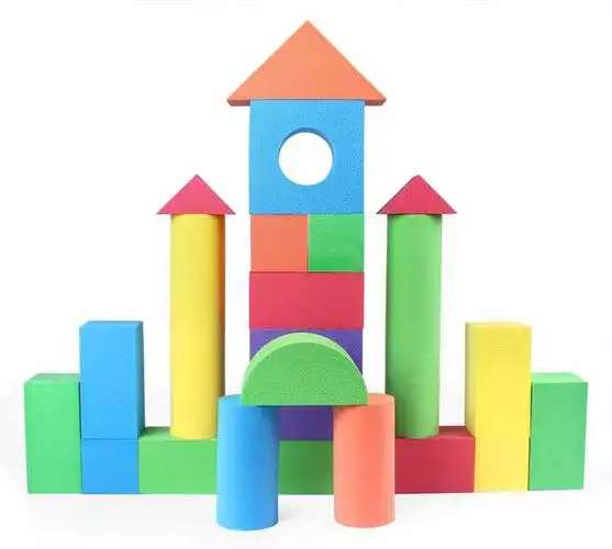 儿童婴儿泡沫积木大号eva软体玩具男女孩益智1-3-6周岁拼装玩具