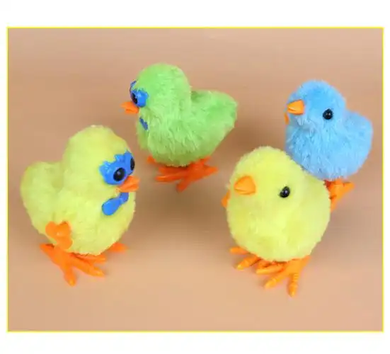 蹦蹦跳跳的玩具小鸡摇摆小鸡发条玩具儿童仿真跳跳小鸡上链会走1一2岁