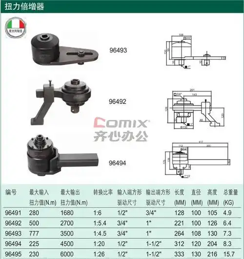 世达(sata) s96494 扭力倍增器4500nm(1:20) 绿 (单位:个)