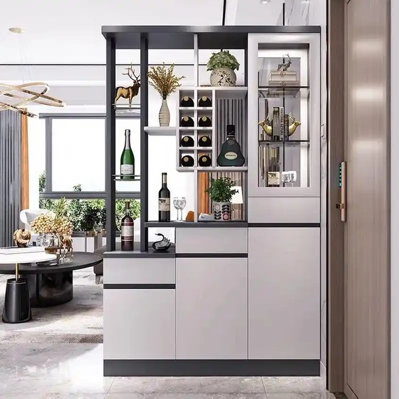 客厅隔断柜餐厅隔厅柜酒柜一体靠墙现代简约 客厅隔断柜餐厅隔厅柜