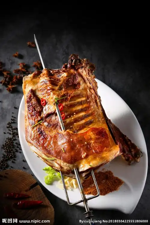 烤羊排图片
